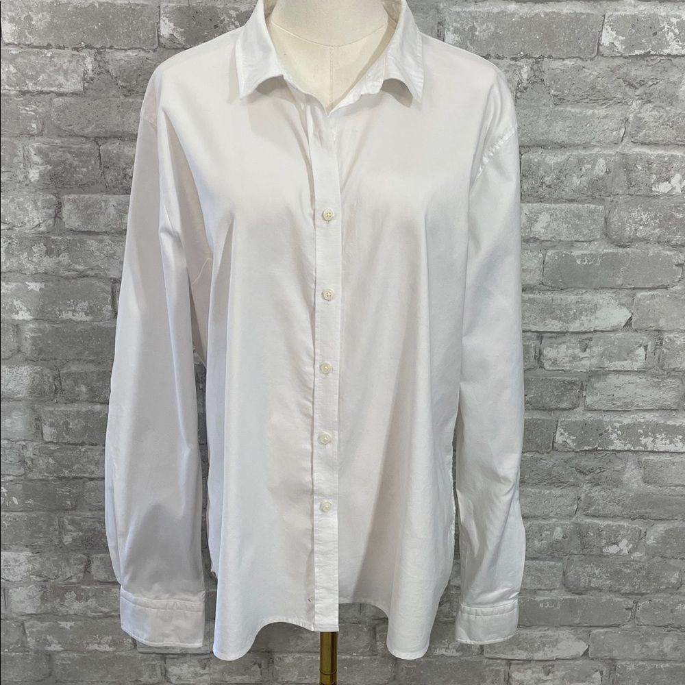 Peter Millar White Button Down Shirt